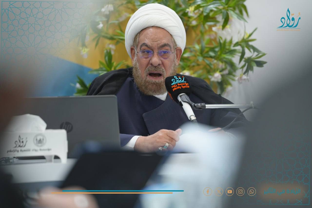 الشيخ الدكتور علي الشكري يقدّم دورة الإلقاء المنبري لرواد التبليغ الديني