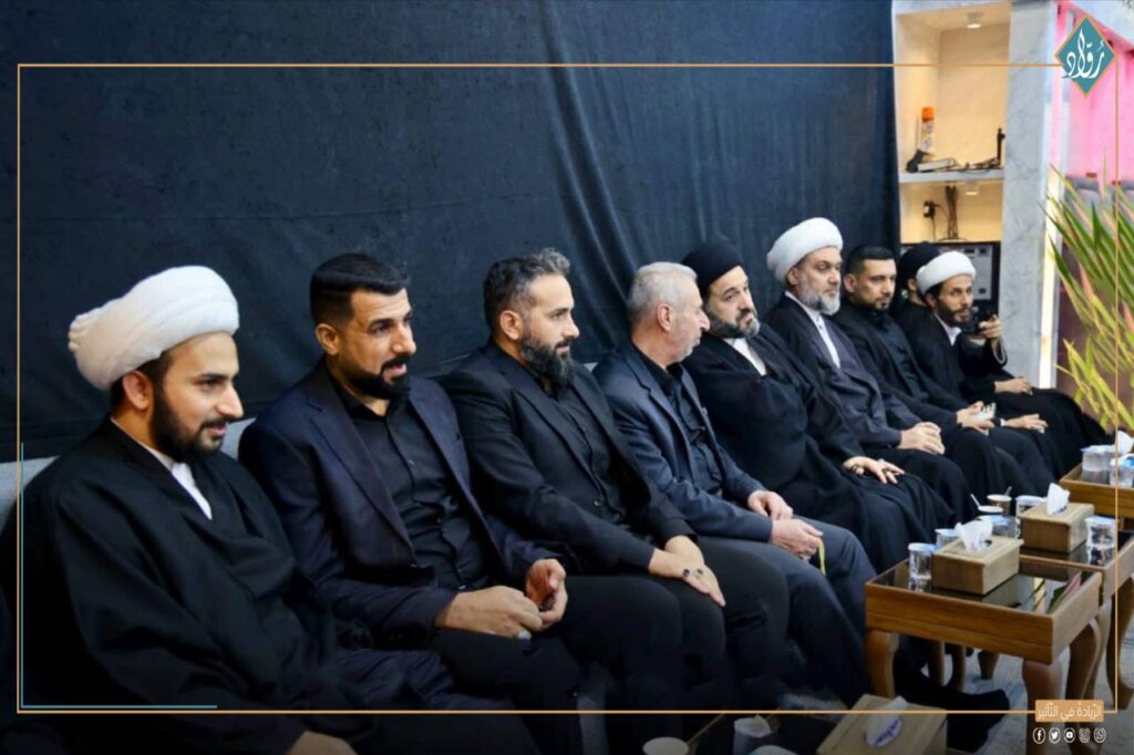 مدير مؤسسة روّاد يزور عدداً من المواكب والمجالس العلمية على طريق "يا حسين"