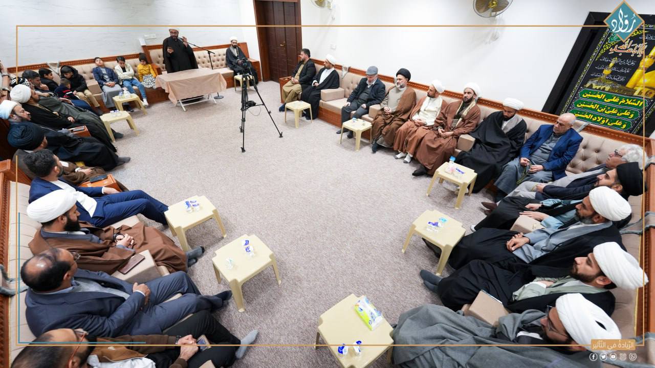 بحضور وفد مؤسسة رواد ...أمسية شعبانية في دار الهدى الثقافية احتفاءً بالولادات الميمونة