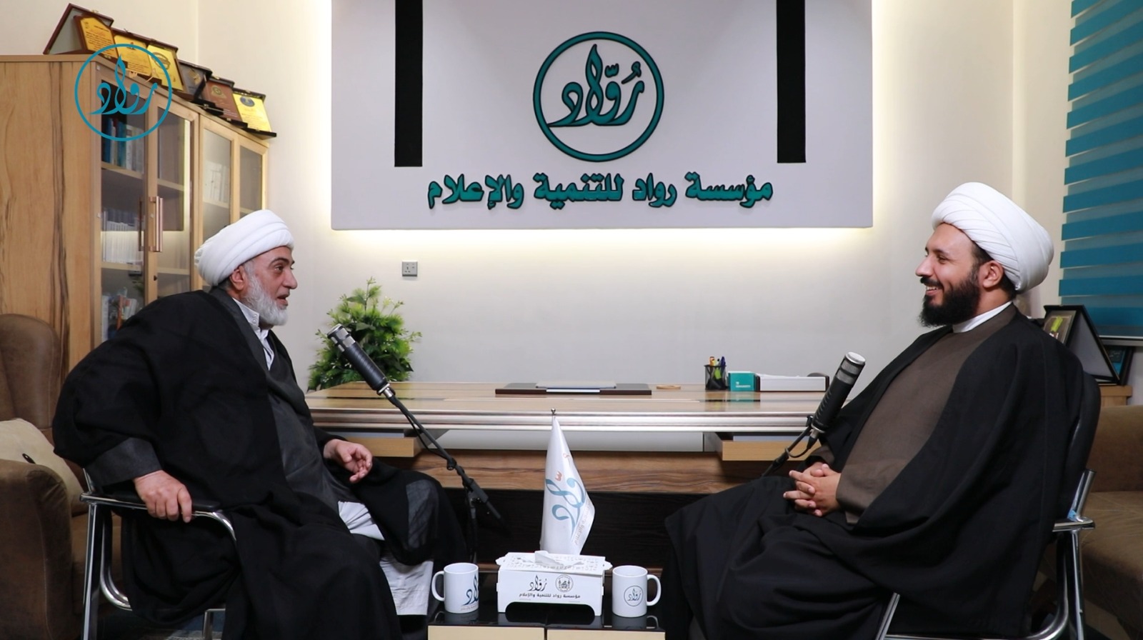 بودكاست رواد | الخطاب المنبري في زمن التحولات - سماحة الشيخ فرحان الساعدي مع سماحة الشيخ أحمد سلمان