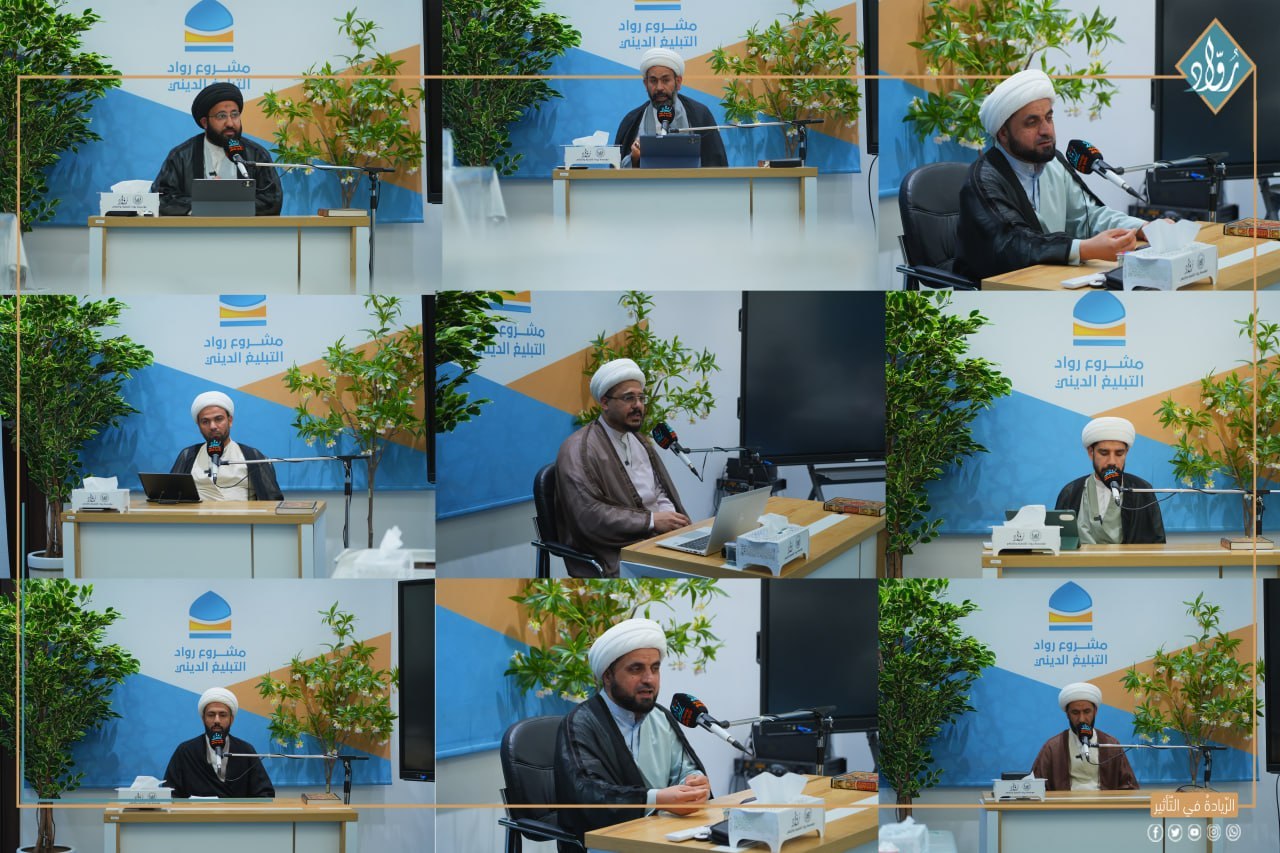 رواد التبليغ الديني يحيون مجالس حسينية متكاملة ضمن التطبيق العملي