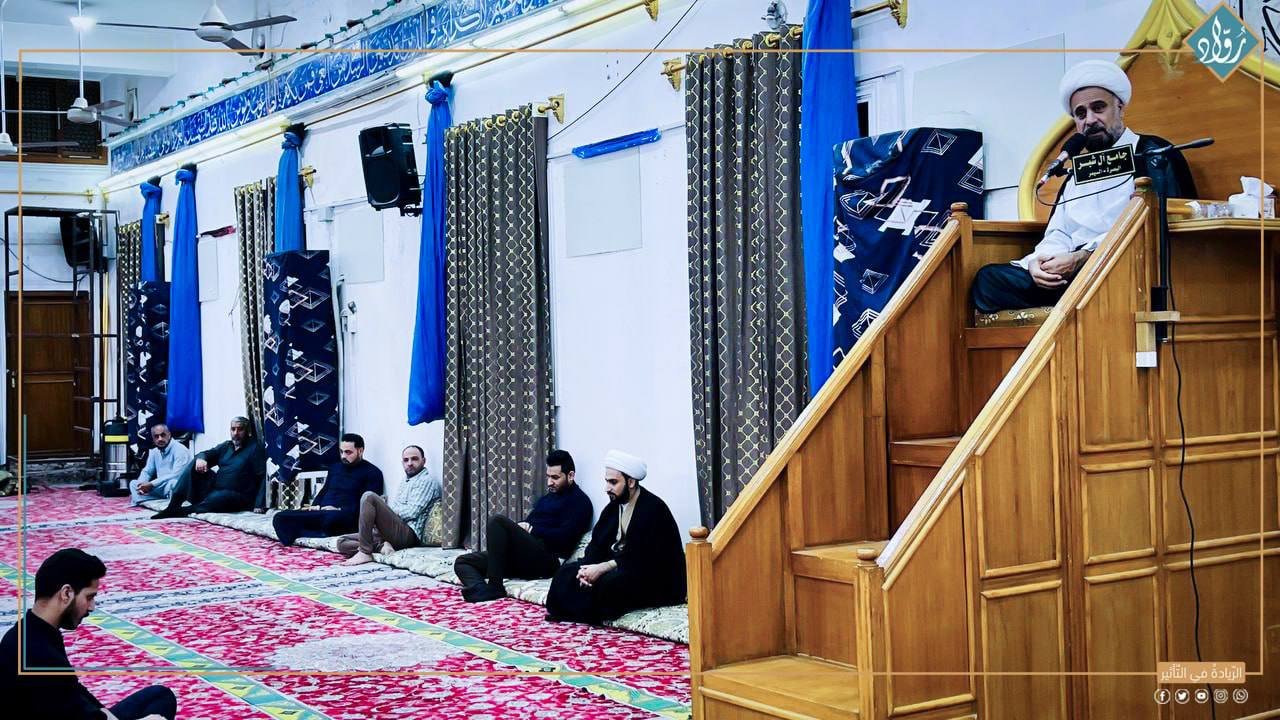 مدير مؤسسة رواد يحضر مجالس رمضانية بالبصرة