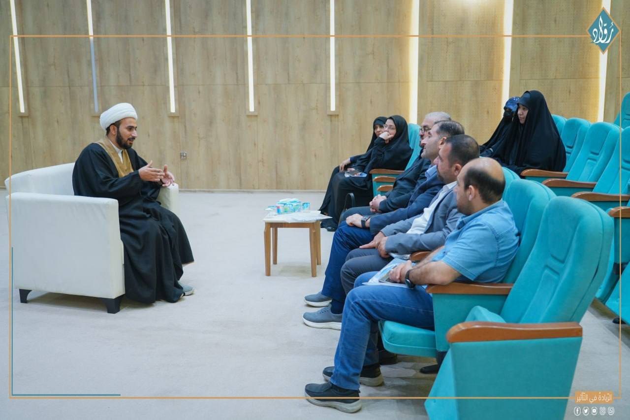 لقاء تنسيقي بين مؤسسة رواد ومؤسسة الإمام الحسن والحسين (عليهما السلام) لبحث آفاق التعاون المشترك