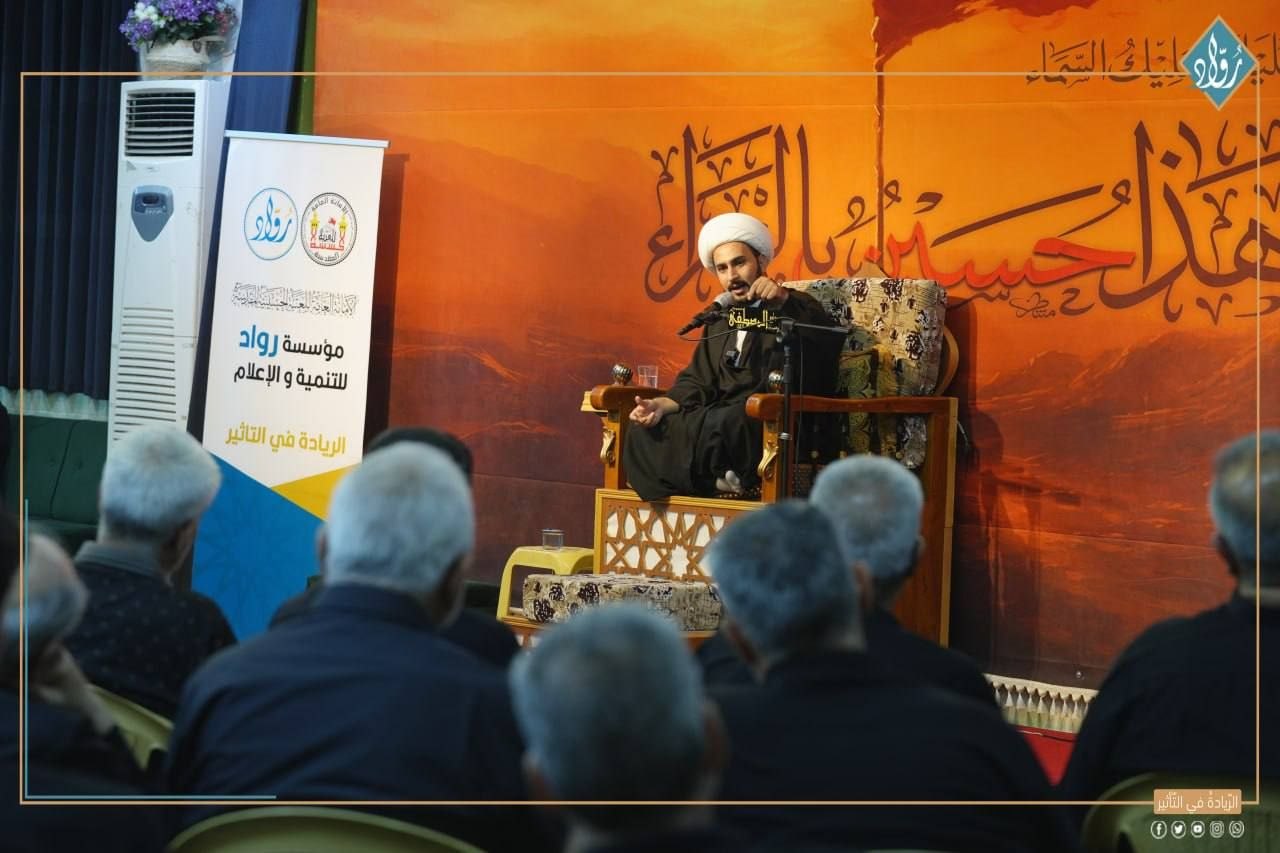 مدير مؤسسة رواد يقيم مجالس عزاء حسينية ضمن جولته في محافظة كركوك