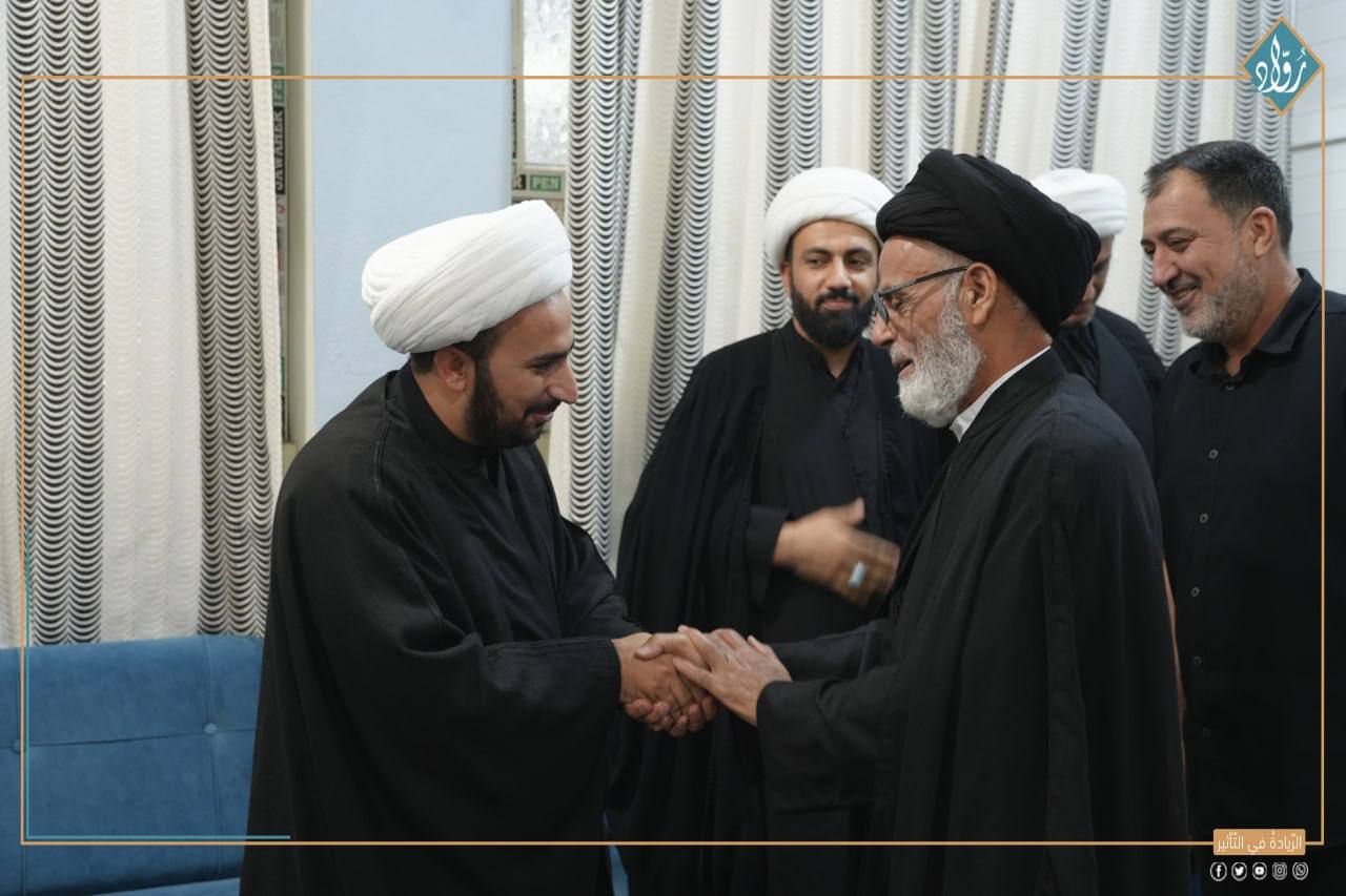مدير مؤسسة رواد يلتقي معتمد المرجعية العليا في كركوك لتعزيز التعاون في مجال التبليغ الديني